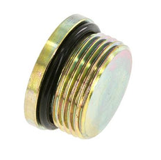 Plug UN 1-5/16''-12 Steel NBR with Internal Hex 400bar (5620.0psi)