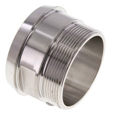 DIN 11851 Sanitary (Dairy) Fitting 86mm Cone x G2 1/2 inch Male Stainless Steel