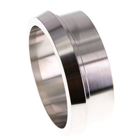 Sanitary (Dairy) Fitting 100mm Cone x 88.9mm Weld End Stainless Steel