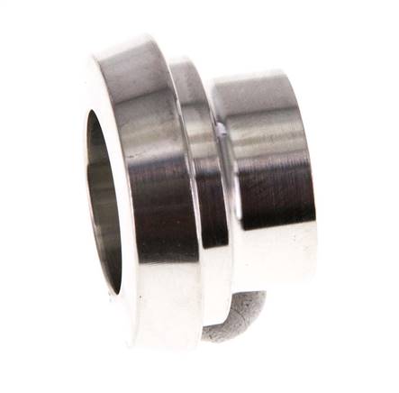 DIN 11851 Sanitary (Dairy) Fitting 28mm Cone x 19mm Weld End Stainless Steel