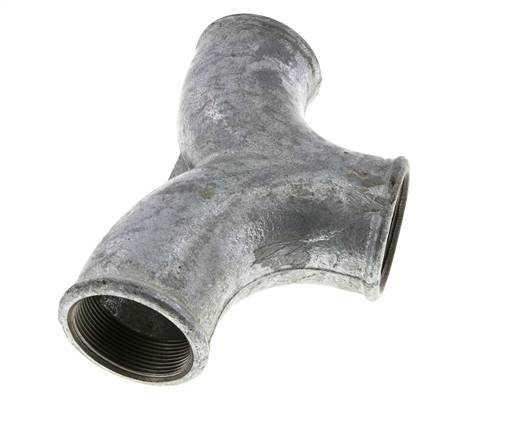 Tee Fitting Rp2'' Female Malleable cast iron 25bar (351.25psi)