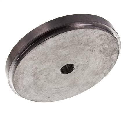 G 1/2'' Female Aluminum Suction Cup Nozzle DN 19 Ø 160