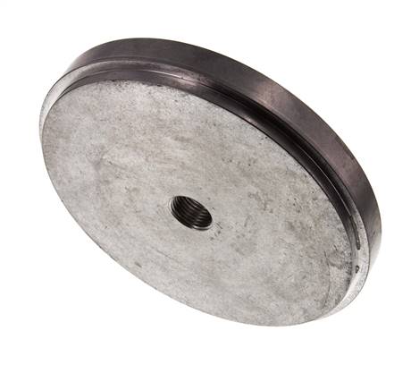 G 1/2'' Female Aluminum Suction Cup Nozzle DN 19 Ø 160