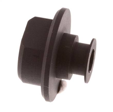 G 1/8'' Female Aluminum Suction Cup Nozzle DN 5.2 SW 5