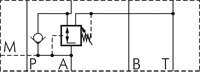 NG6 (D03) Sandwich Pressure Reducing Valve A 210bar - Rexroth