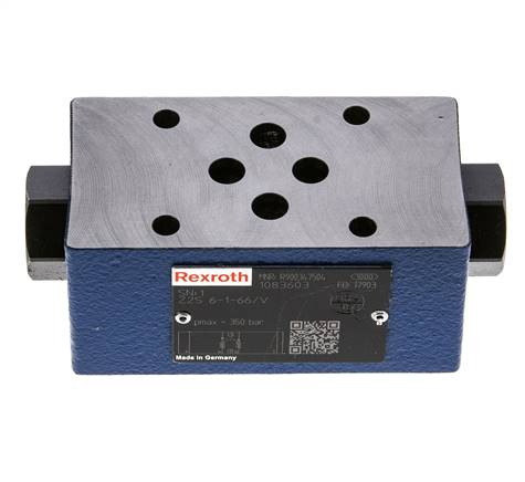 NG6 (D03) Sandwich Pilot-Operated Check Valve A & B - Rexroth