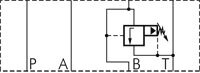 NG6 (D03) Sandwich Relief Valve B to T 320bar