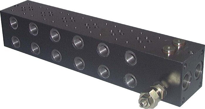 NG6 (D03) Sub-Plate 3 Stations with Relief Valve 100-315bar