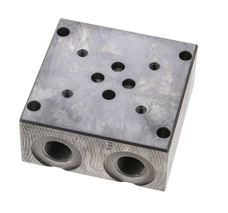 NG6 (D03) Sub-Plate 1 Station without Relief Valve 315bar