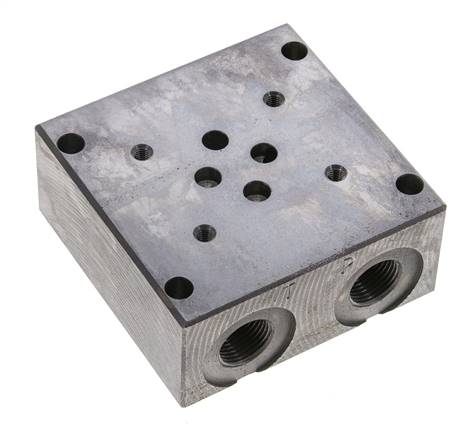 NG6 (D03) Sub-Plate 1 Station without Relief Valve 315bar
