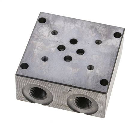 NG6 (D03) Sub-Plate 1 Station without Relief Valve 315bar