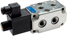 G1/2'' 6/2-Way Hydraulic Solenoid Diverter Valve 250bar 12VDC