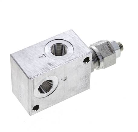 G3/8'' Hydraulic Inline Relief Valve 30-100bar 30l/min