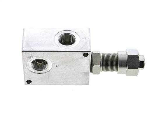 G1/2'' Hydraulic Inline Relief Valve 30-100bar 80l/min