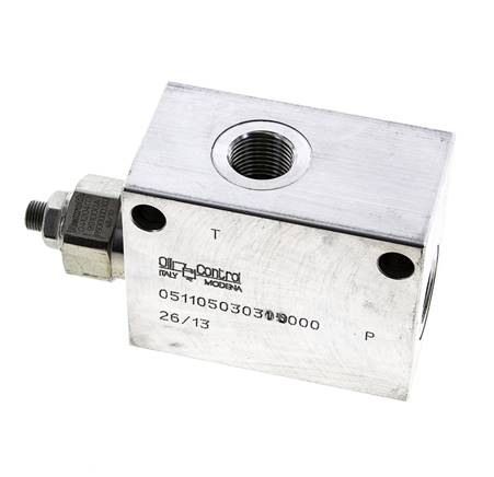G1/2'' Hydraulic Inline Relief Valve 7-105bar 150l/min
