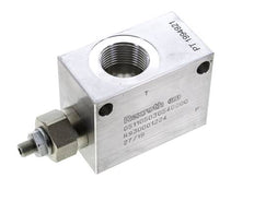 G1'' Hydraulic Inline Relief Valve 35-350bar 150l/min