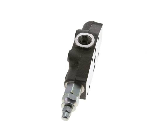 Hydraulic Hand Lever Valve Inlet Section Relief Valve 40-320bar