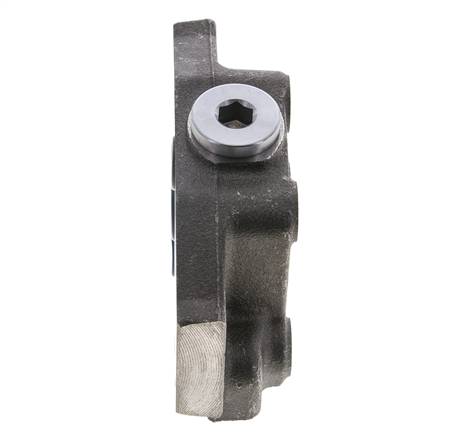 Hydraulic Hand Lever Valve Outlet Section G1/2 Tank Port