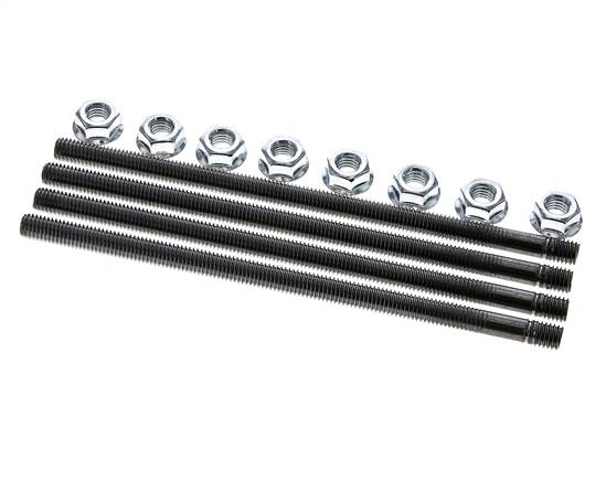 Tie Rod Set for Hydraulic Hand Lever Valve Block, 2 Sections