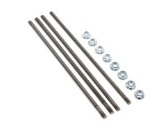 Tie Rod Set for Hydraulic Hand Lever Valve Block, 4 Sections