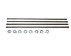Tie Rod Set for Hydraulic Hand Lever Valve Block, 5 Sections