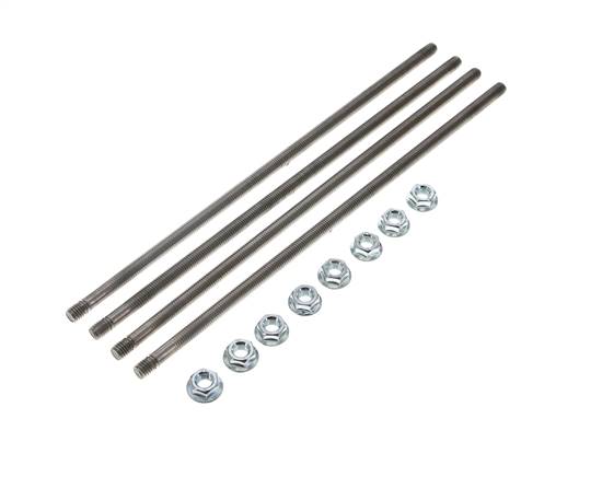 Tie Rod Set for Hydraulic Hand Lever Valve Block, 8 Sections