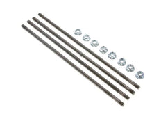 Tie Rod Set for Hydraulic Hand Lever Valve Block, 8 Sections