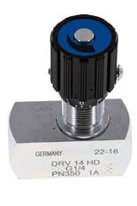 G1/4'' Hydraulic Throttle Check Valve 350bar Max 50l/min
