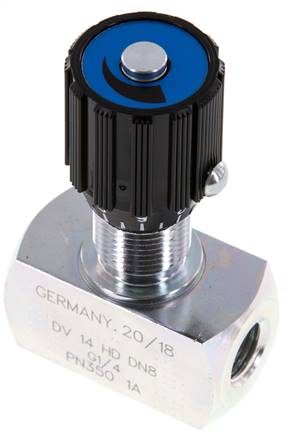 G1/4'' Hydraulic Throttle Valve 350bar Max 60l/min