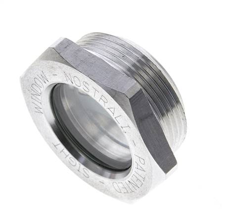 G1-1/2'' Oil Level Sight Glass with Reflector 30bar