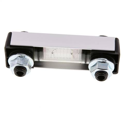Oil Level Indicator 76mm Centre Distance with Thermometer - Hydac