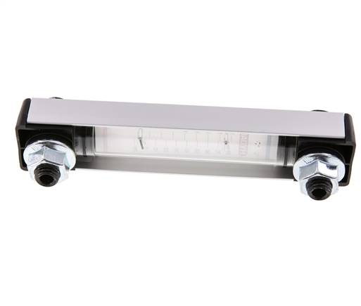 Oil Level Indicator 127mm Centre Distance with Thermometer - Hydac