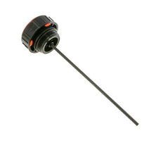 M16x1.5 Plastic Filler Breather Plug with Dipstick