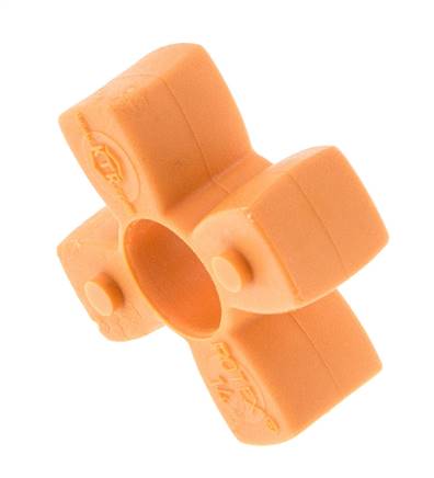 ROTEX Size 14 Jaw Coupling Spider 92 Shore A Orange - KTR