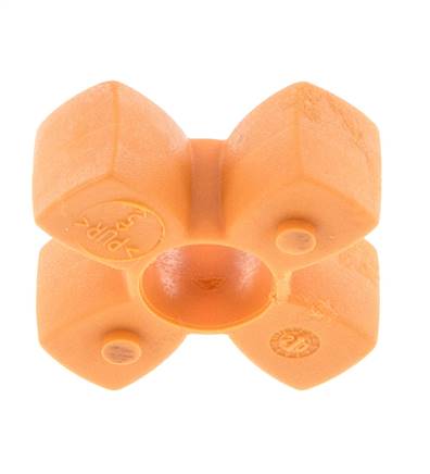 ROTEX Size 14 Jaw Coupling Spider 92 Shore A Orange - KTR