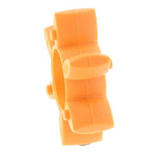 ROTEX Size 19 Jaw Coupling Spider 92 Shore A Orange - KTR