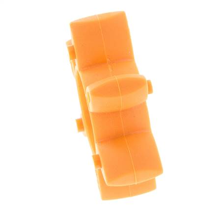 ROTEX Size 19 Jaw Coupling Spider 92 Shore A Orange - KTR