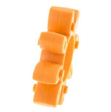 ROTEX Size 28 Jaw Coupling Spider 92 Shore A Orange - KTR