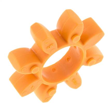 ROTEX Size 28 Jaw Coupling Spider 92 Shore A Orange - KTR