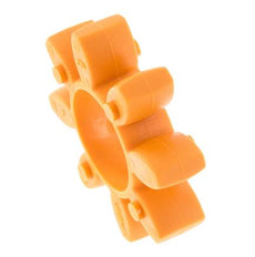 ROTEX Size 28 Jaw Coupling Spider 92 Shore A Orange - KTR