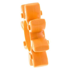 ROTEX Size 38 Jaw Coupling Spider 92 Shore A Orange - KTR