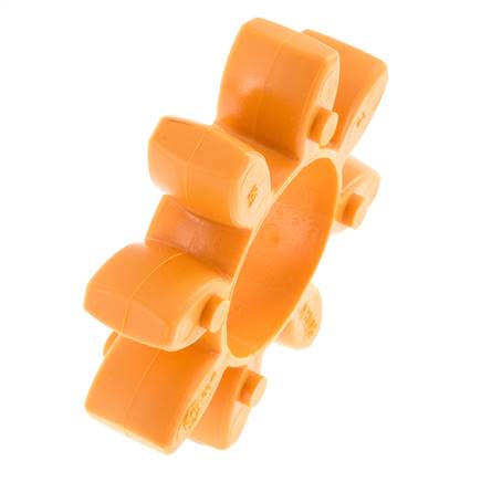 ROTEX Size 38 Jaw Coupling Spider 92 Shore A Orange - KTR