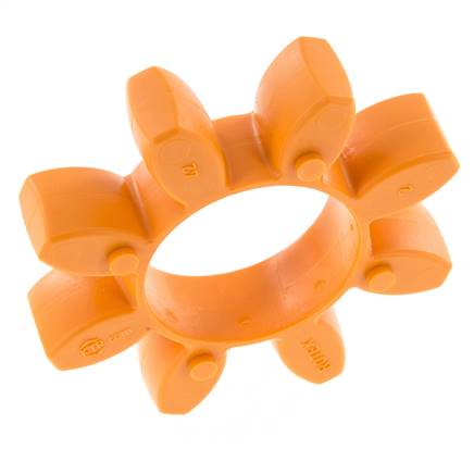 ROTEX Size 42 Jaw Coupling Spider 92 Shore A Orange - KTR