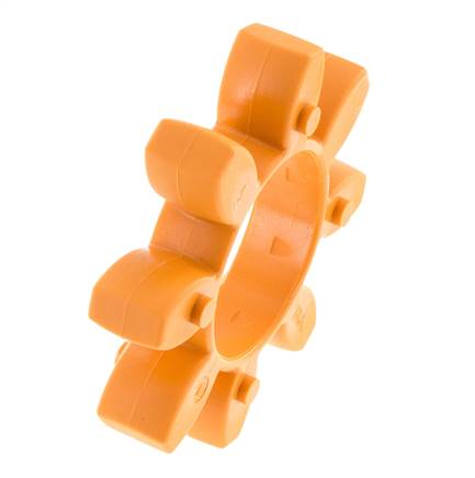 ROTEX Size 55 Jaw Coupling Spider 92 Shore A Orange - KTR