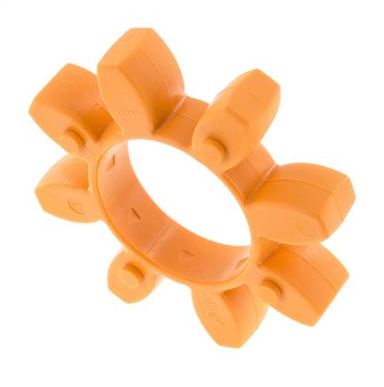 ROTEX Size 55 Jaw Coupling Spider 92 Shore A Orange - KTR