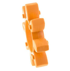 ROTEX Size 55 Jaw Coupling Spider 92 Shore A Orange - KTR