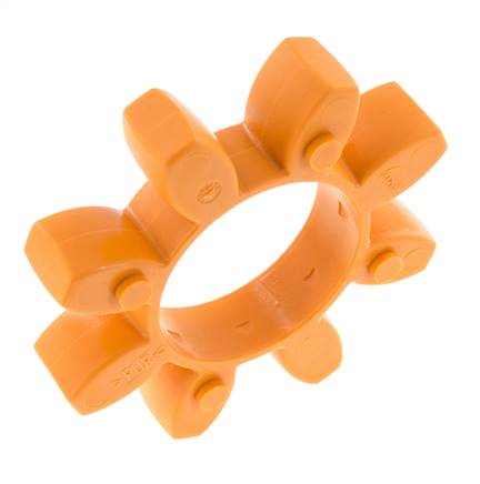 ROTEX Size 65 Jaw Coupling Spider 92 Shore A Orange - KTR