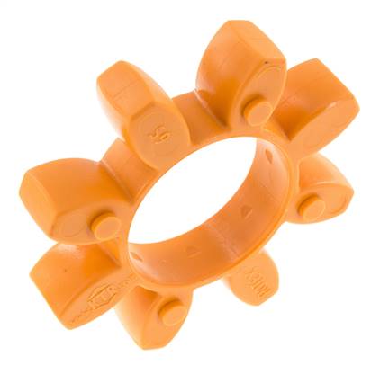 ROTEX Size 65 Jaw Coupling Spider 92 Shore A Orange - KTR
