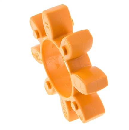 ROTEX Size 65 Jaw Coupling Spider 92 Shore A Orange - KTR