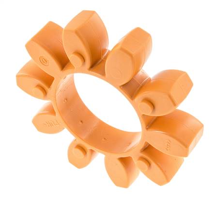 ROTEX Size 75 Jaw Coupling Spider 92 Shore A Orange - KTR